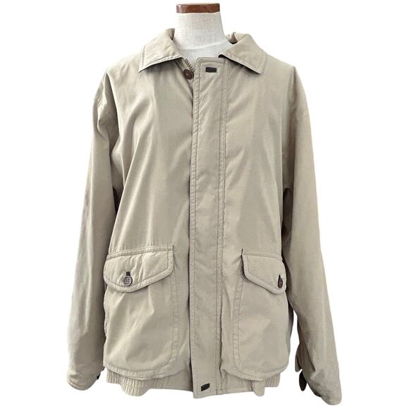 Vintage L.L. Bean Goose Down Coat Men's Size XL Tall Workwear Zip Out Outdoor - Picture 1 of 16
